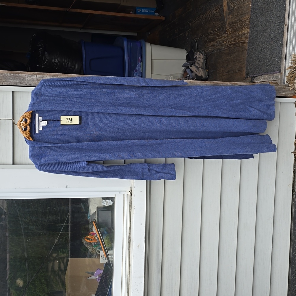 NWT Max Studio cashemire duster
